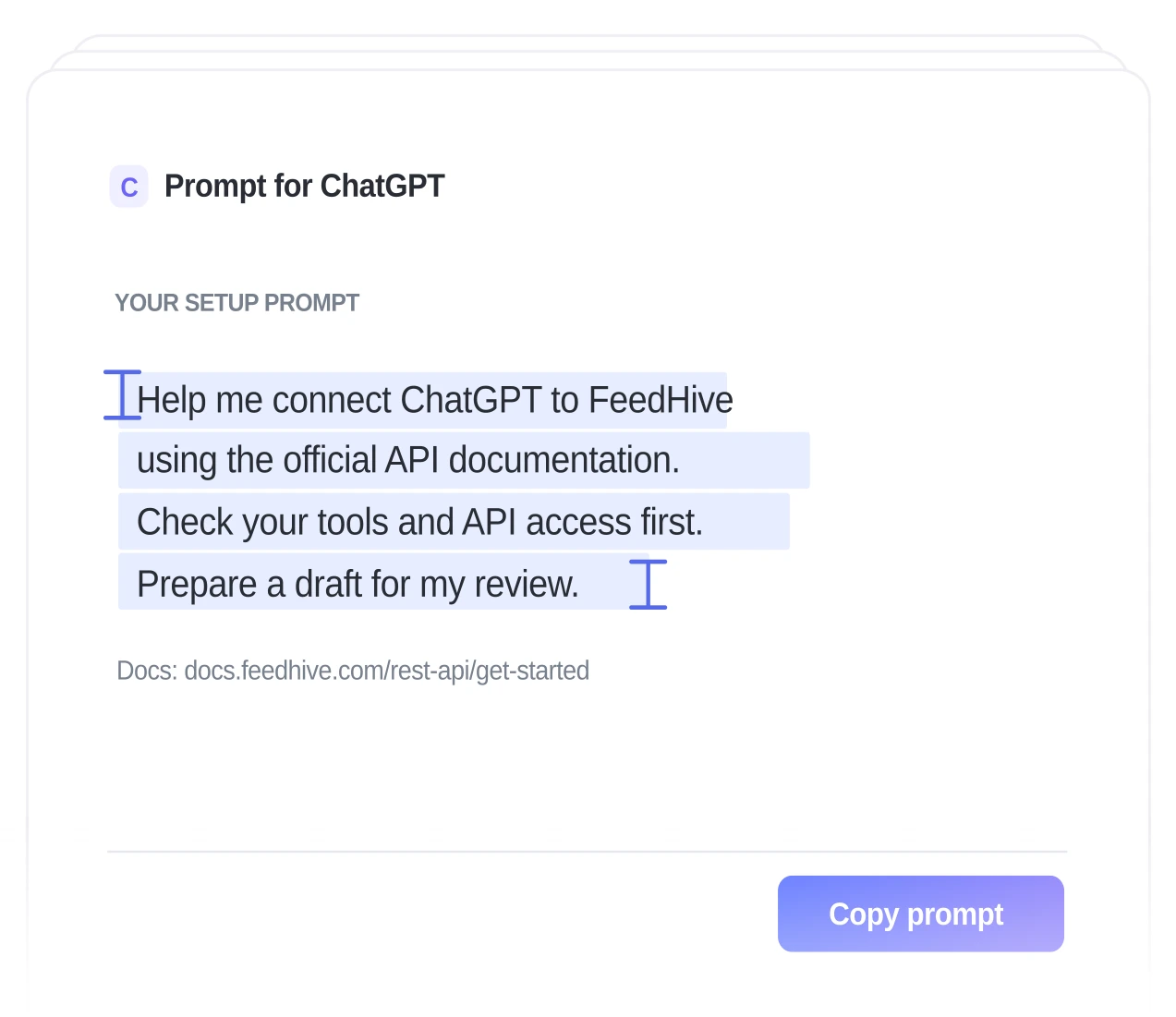 Plan with ChatGPT