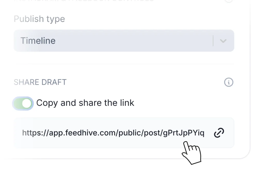 FeedHive public draft preview for collaborative review