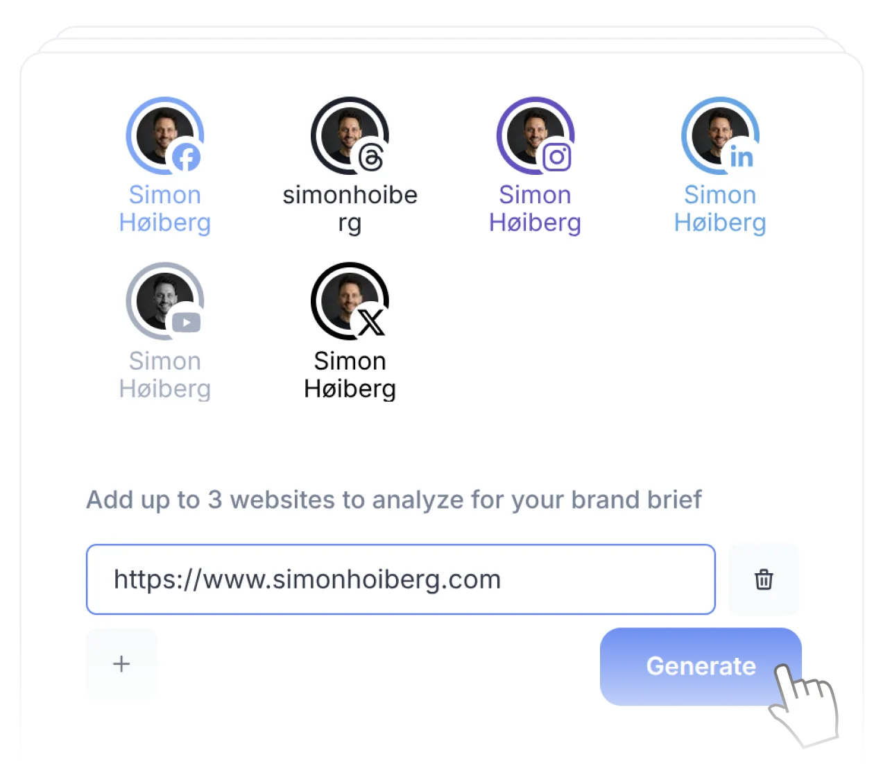 Create your brand brief